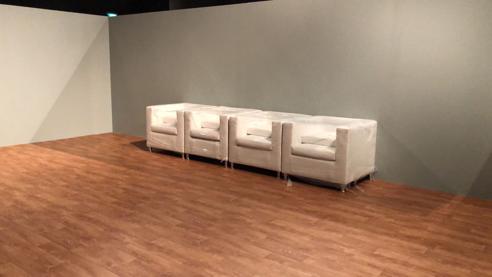 single sofas for an event in dubai